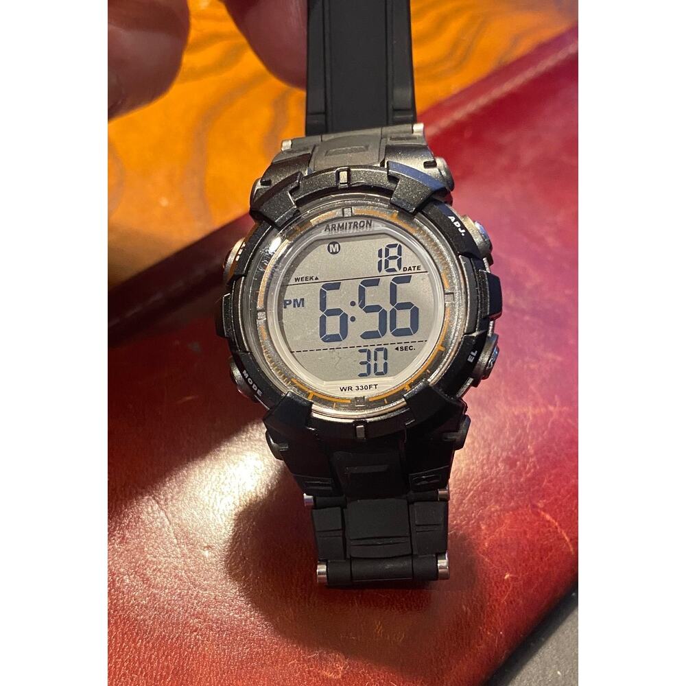 36mm Armitron ProSports Watch, WR 100M, 45/7111,